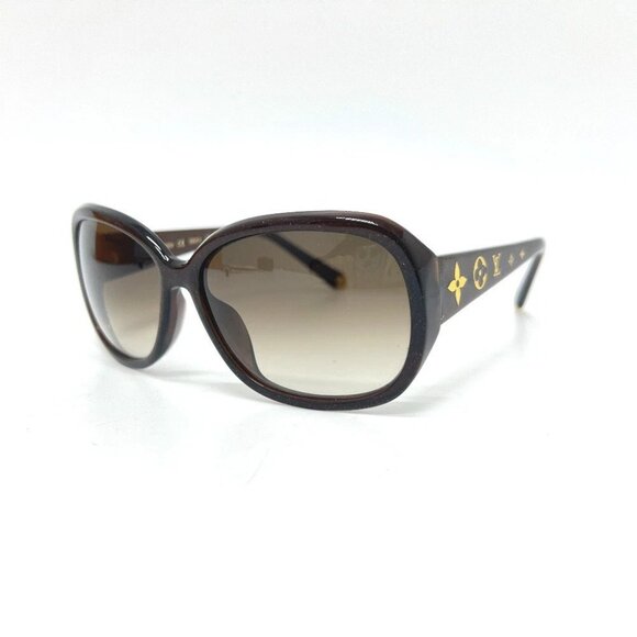 LOUIS VUITTON Z0459E Opcession GM Eyewear sunglasses Plastic Brown - Picture 1 of 10